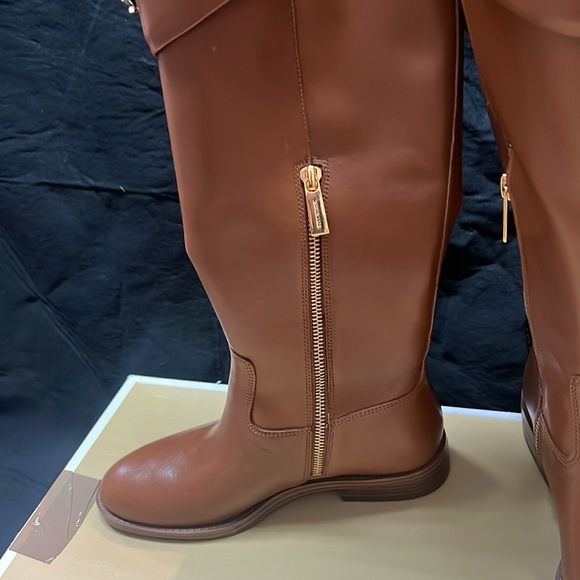 Michael Kors brown leather boots izzy - Picture 5 of 5